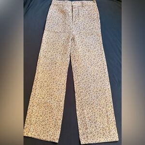 Leopard Print Kids Jeans